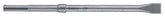 Bosch HS1903 Flat Chisel, 16 in L, 14 in L Flute, 1/2 in Dia Shank, Steel, SDS Plus Shank
